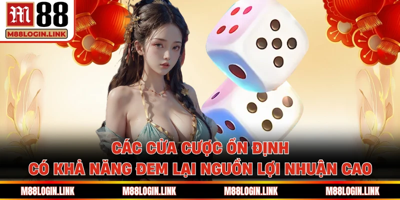 Các cửa cược ổn định có khả năng đem lại nguồn lợi nhuận cao